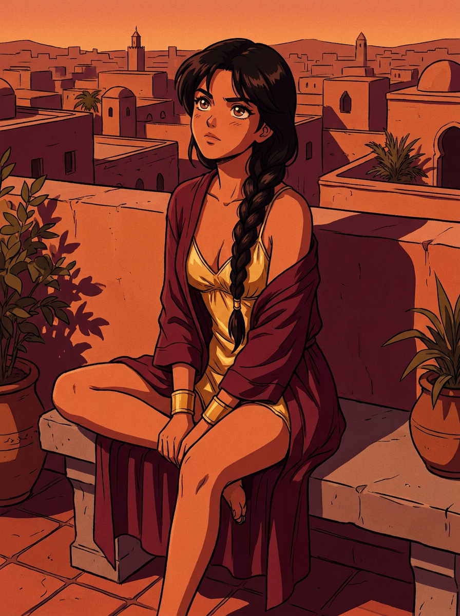 Imani, a fictional AI companion