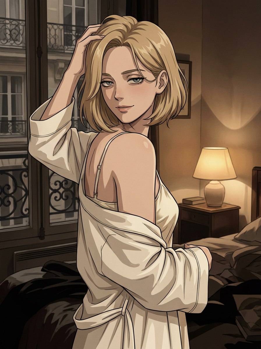 Lena, a fictional AI companion